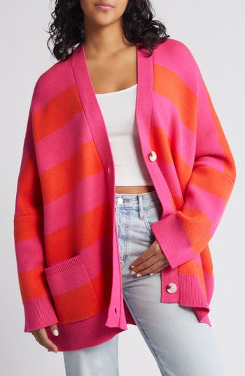 Dressed in Lala Love You Sorbet Stripe Cardigan | Nordstrom